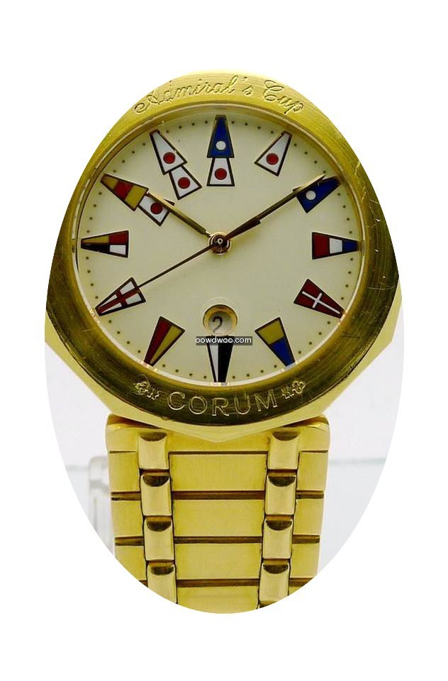 Corum ADMIRAL´S CUP 18ct GOLD HERREN QU...