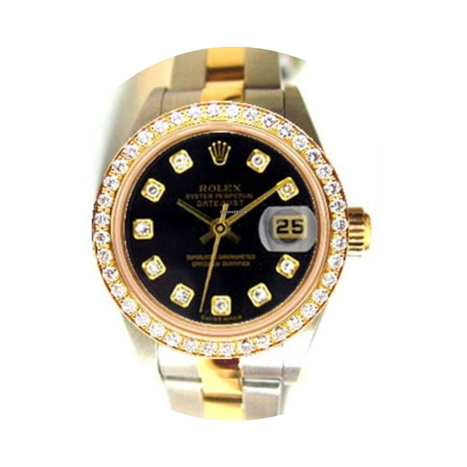 Rolex Datejust Lady's Steel & 18K Yellow...