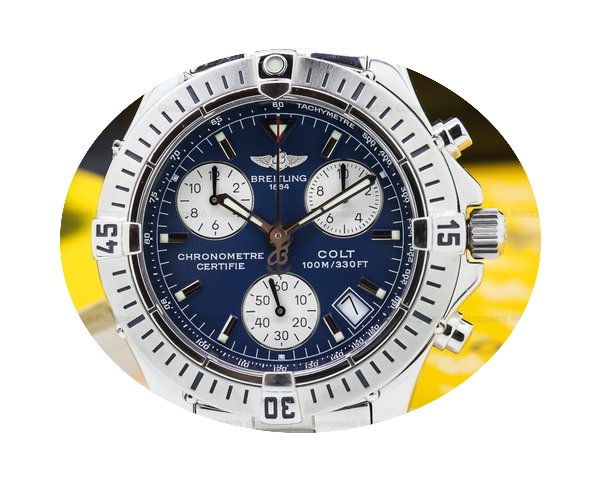 Breitling Colt Chronograph Quartz Blue D...