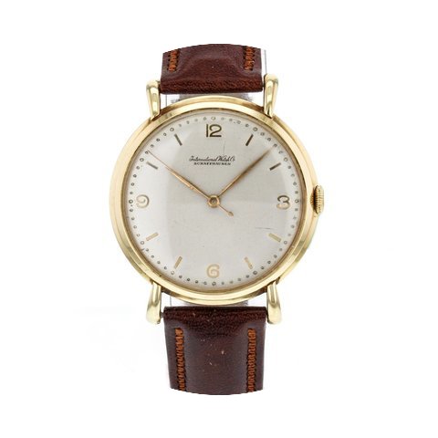 IWC Jumbo Vintage Yellow Gold Men's Watc...