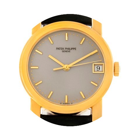 Patek Philippe Calatrava 18k Yellow Gold...