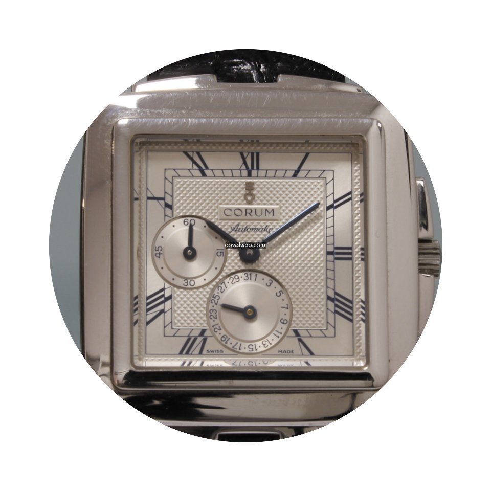 Corum Quadratus White gold...