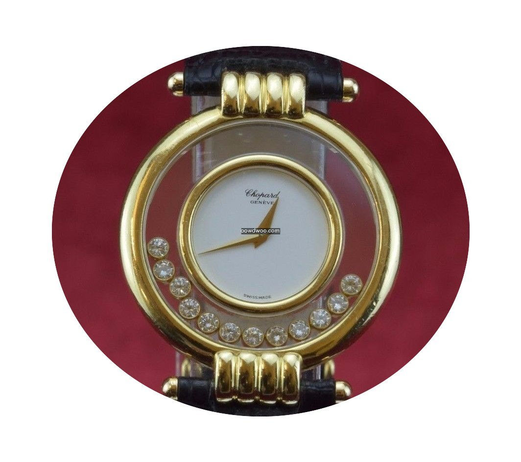 Chopard Happy Diamonds 18Kt.Gold, 12 Dia...