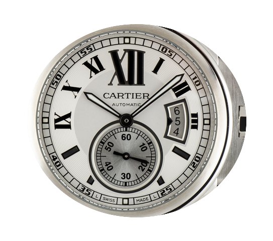 Cartier S/S Calibre De Cartier Gents Wri...