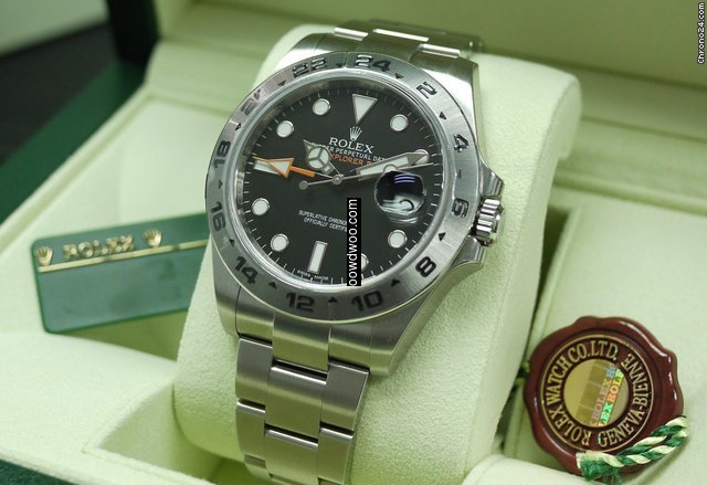 Rolex Explorer II 216570 BLACK DIAL...