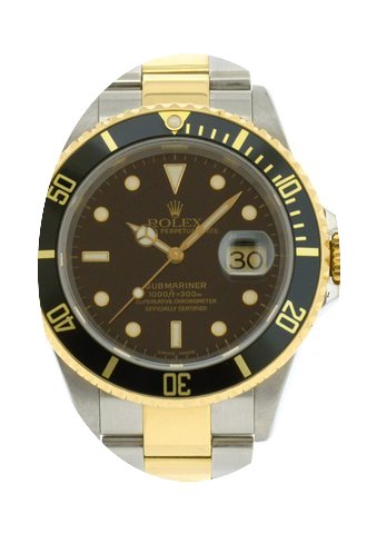 Rolex Submariner Steel & Gold with B...
