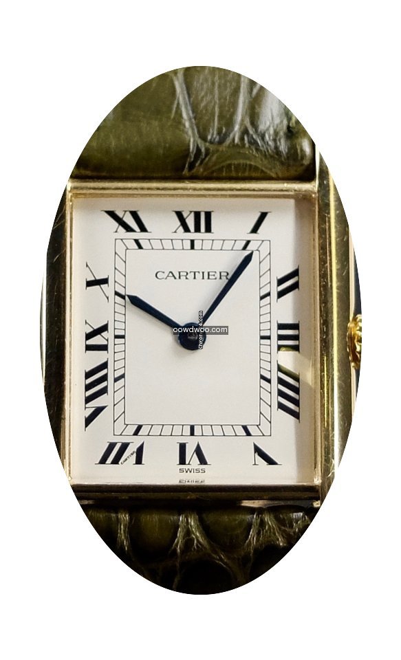 Cartier Tank Louis Cartier Or Jaune Quar...