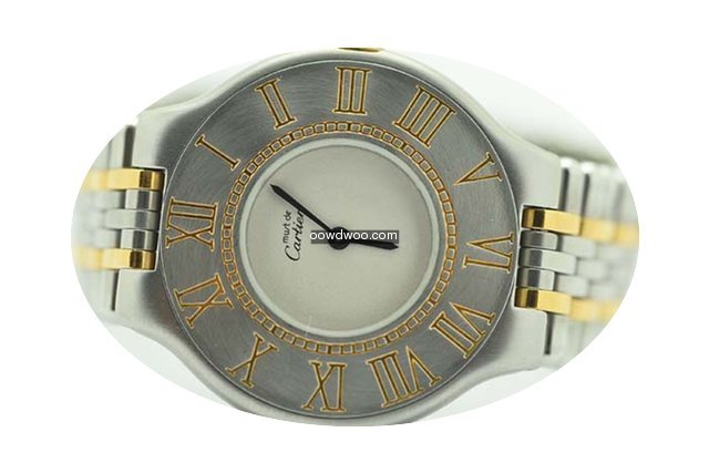 Cartier Must Vintage 18k Yellow Gold & S...