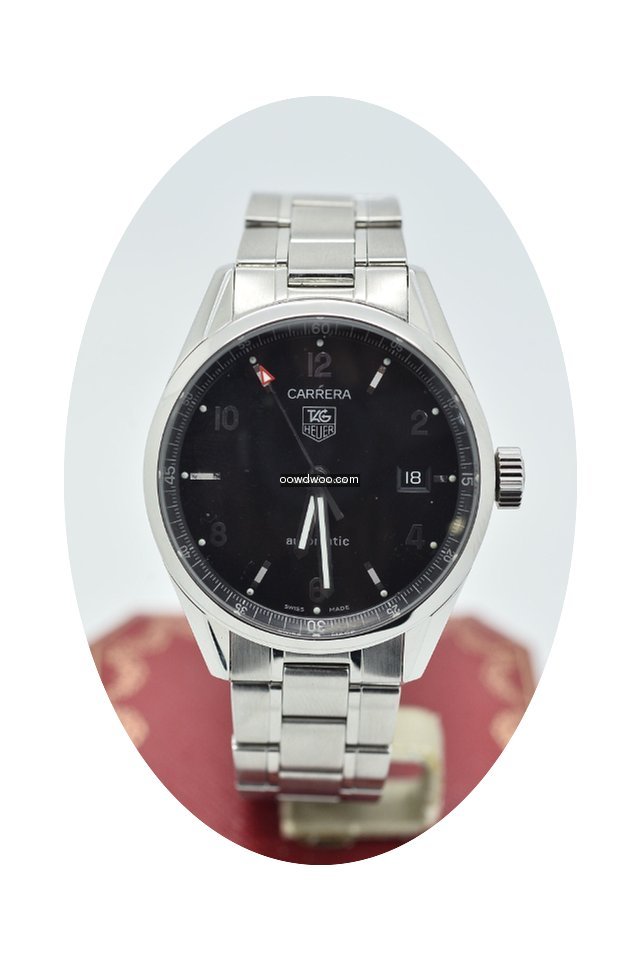 TAG Heuer Carrera Wv211b Black Stainless...