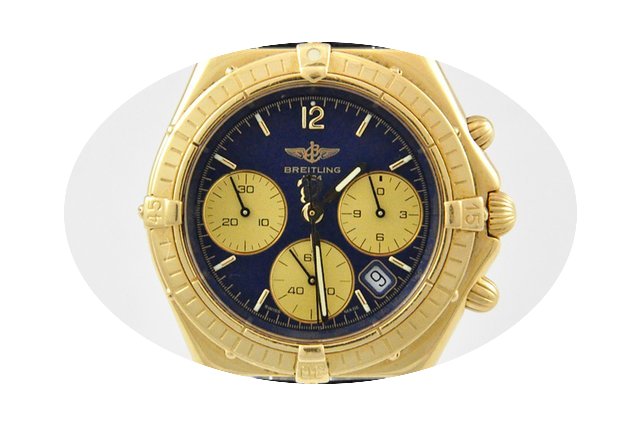 Breitling Chronograph Yellowgold...