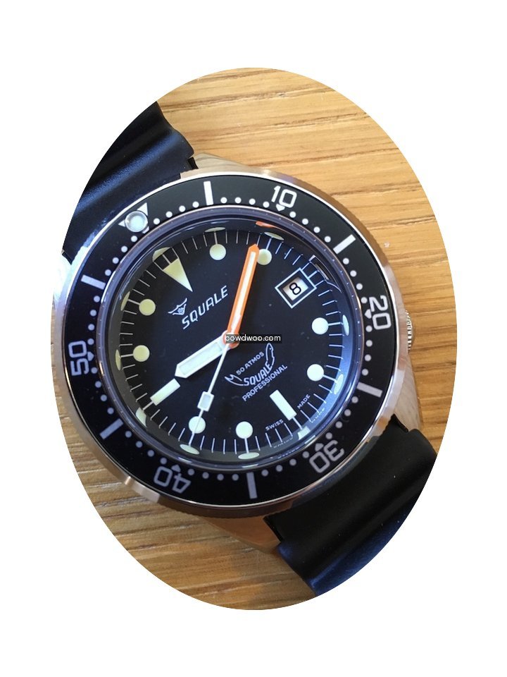 Squale 50 Atmos Black...