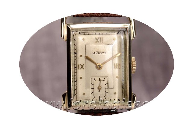 Jaeger-LeCoultre Vintage Art-deco Solid ...