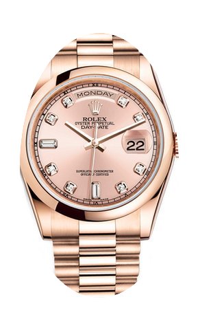 Rolex Rose Gold President 36mm Day-Date ...