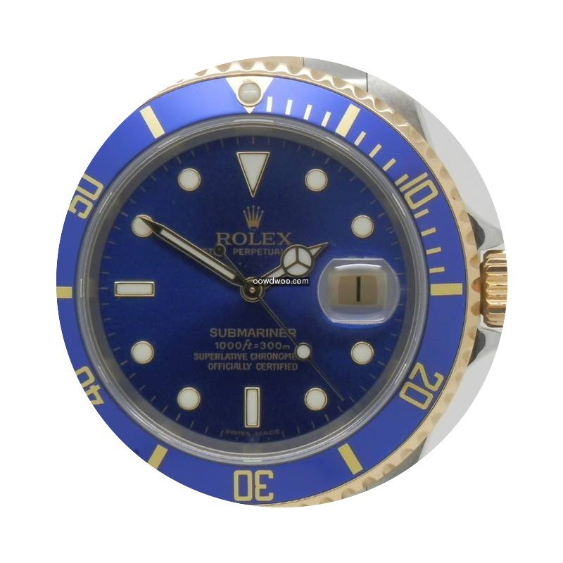 Rolex Submariner Date Steel & Gold Blue ...