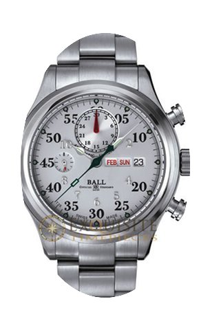 Ball Watch Trainmaster Racer White CM103...