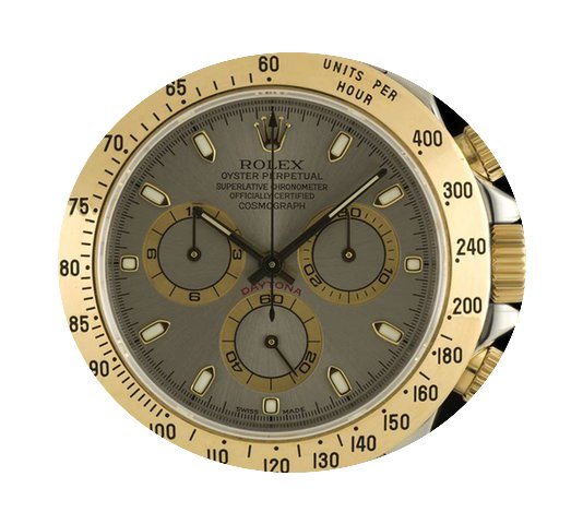 Rolex Steel & Gold O/P Slate Grey Di...