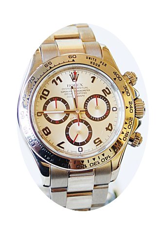 Rolex Daytona mit silver Racing Dial...