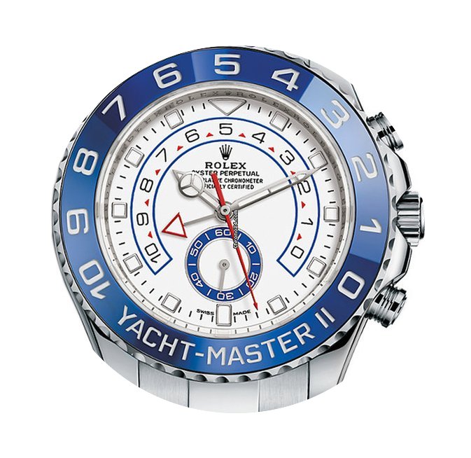 Rolex Yacht-Master II Steel Silver Arms ...