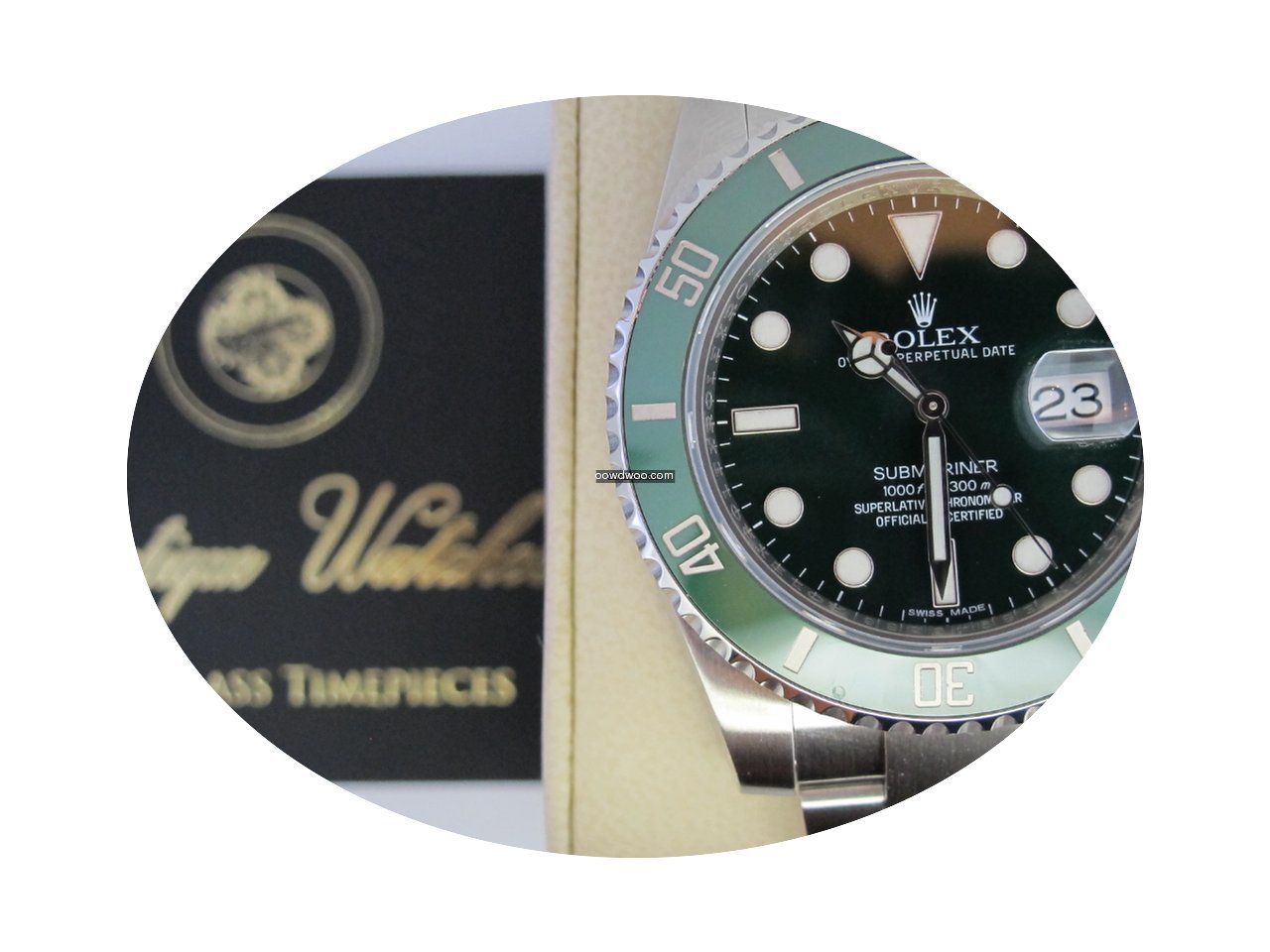 Rolex SUBMARINER GREEN HULK...