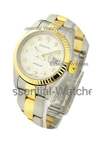 Rolex Used Lady''s 2 Tone Datejust with ...