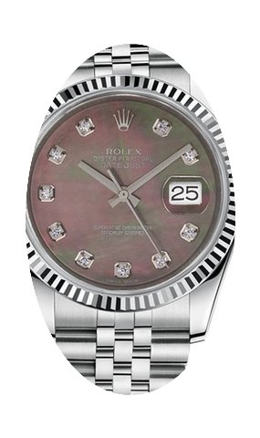 Rolex New Style Datejust Stainless Steel...