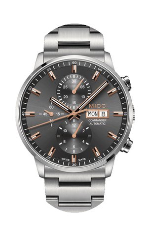 Mido Commander II Chronograph M016.414.1...