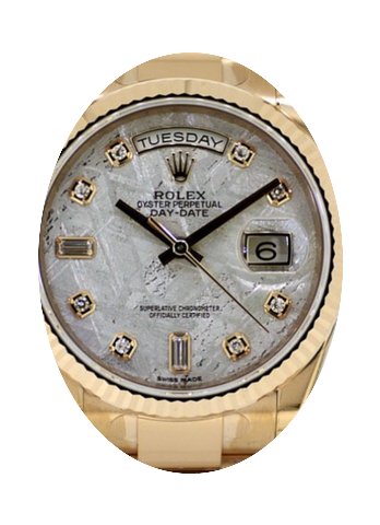 Rolex Day-Date 36 118235-MTRDO Meteorite...