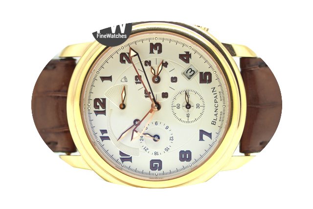 Blancpain Leman Reveil GMT Gold...