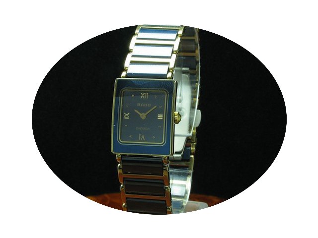 Rado Diastar Keramik / Gold Mantel Damen...