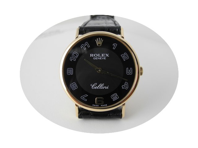 Rolex cellini 18k gold ref.5112 manual m...