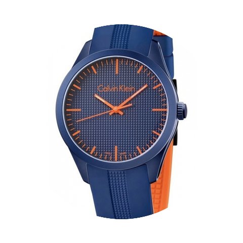 ck Calvin Klein Color Herrenuhr K5E51GVN...