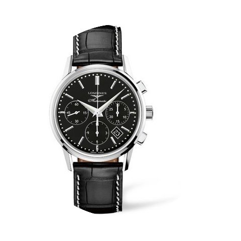 Longines Heritage Column Wheel Chronogra...