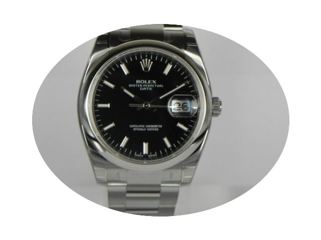 Rolex DATE QUADRANTE NERO INDICI...