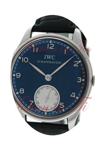 IWC Portuguese Hand Wound 44mm, Black Di...