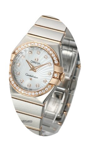 Omega Constellation Brushed Quarz Small...