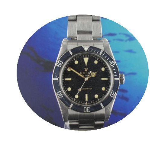 Rolex Submariner No Crown Guard...
