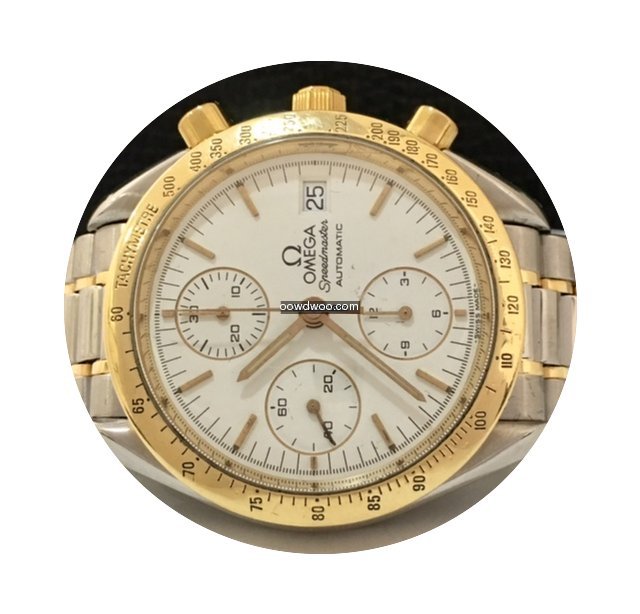 Omega Speedmaster Date Automatico Ouro e...