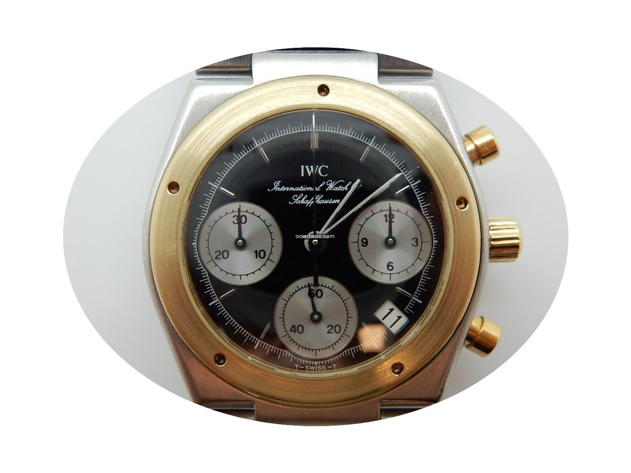 IWC Ingenieur Chronograph Stahl/Gold Qua...