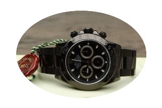 Rolex Neu eingetroffen Daytona Stahl DLC...