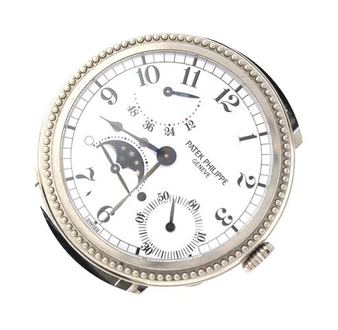Patek Philippe MoonPhase 18K White Gold ...