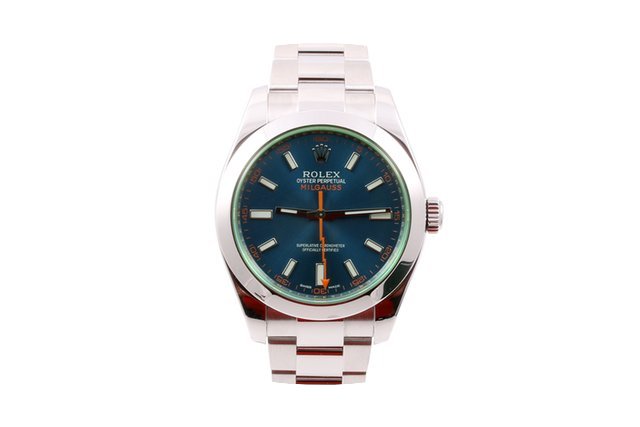 Rolex Milgauss 116400 Blue Dial Complete...