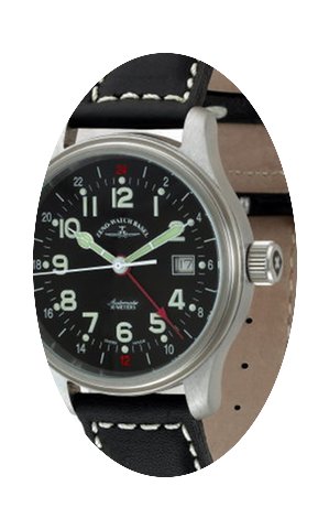 Zeno-Watch Basel NC Pilot GMT Dualtime...