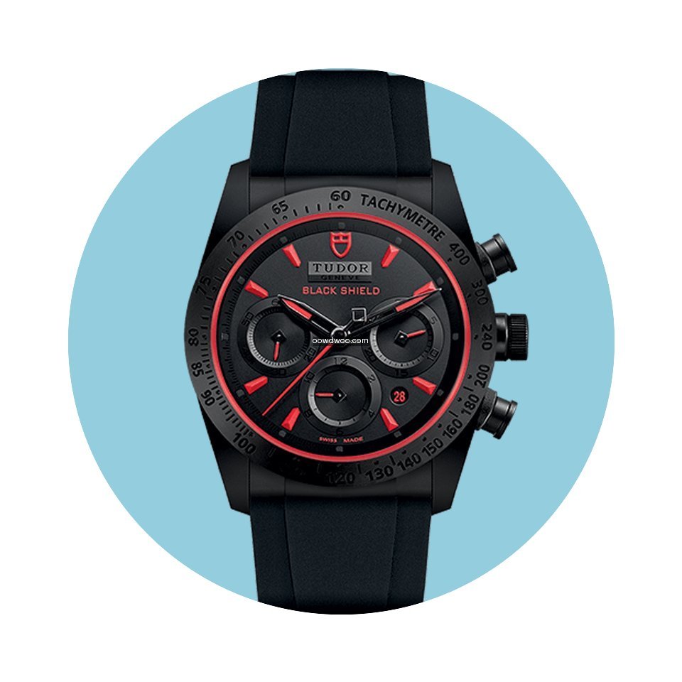 Tudor Fastrider Black Shield red Kautsch...