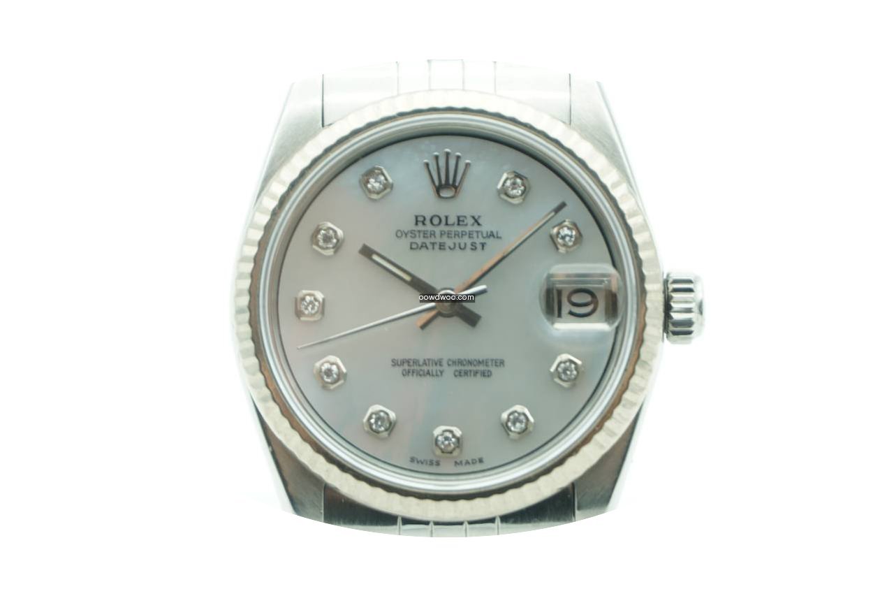 Rolex Lady-Datejust 31mm Stainless Steel...