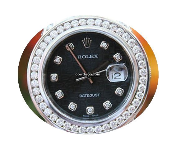 Rolex Mens Ladies 36mm Stainless Steel D...