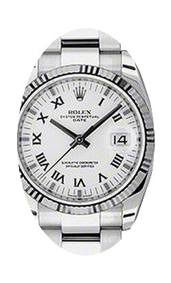 Rolex Oyster Perpetual 115234-WRO 34mm W...
