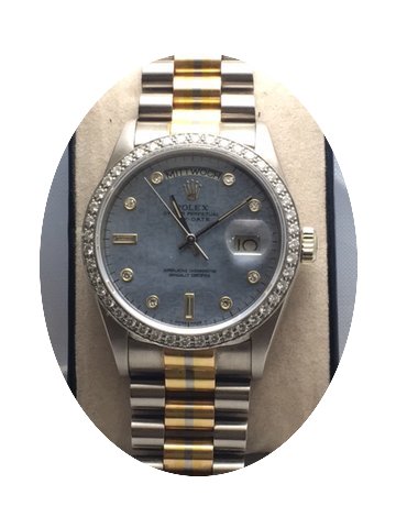 Rolex Datejust Tridor President Diamond ...