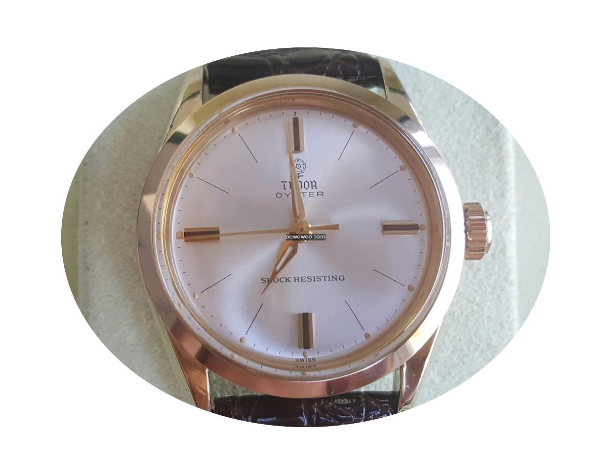 Tudor 34mm Tudor Oyster Gold capped Ref....