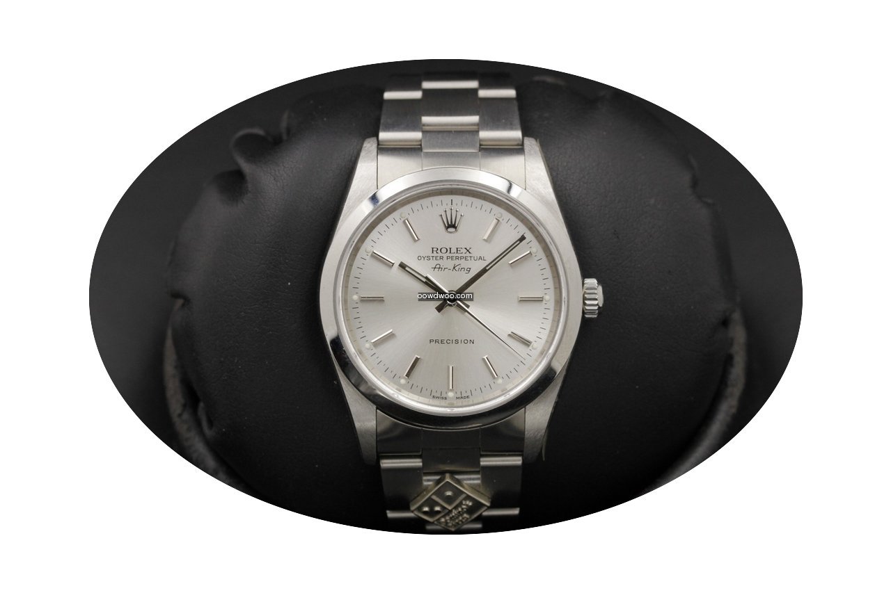 Rolex Air King 14000m Stainless Steel...