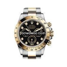 Rolex Eightday 116523 Daytona Diamond Di...